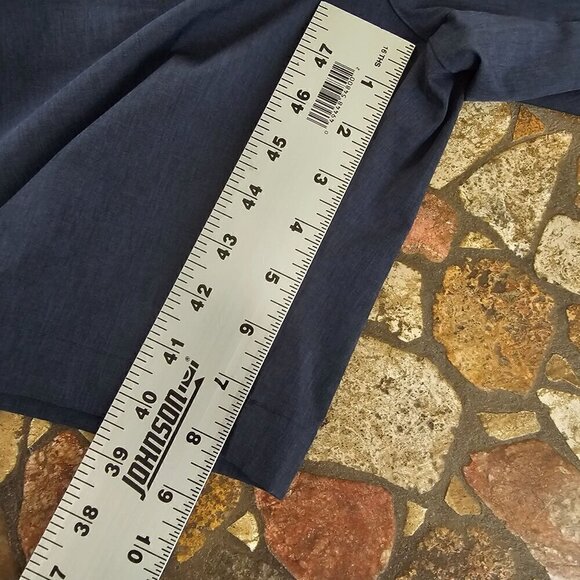 Tailor Byrd Men's 36, Dark Blue Navy, Golf Shorts With Button Closure - Picture 12 of 12